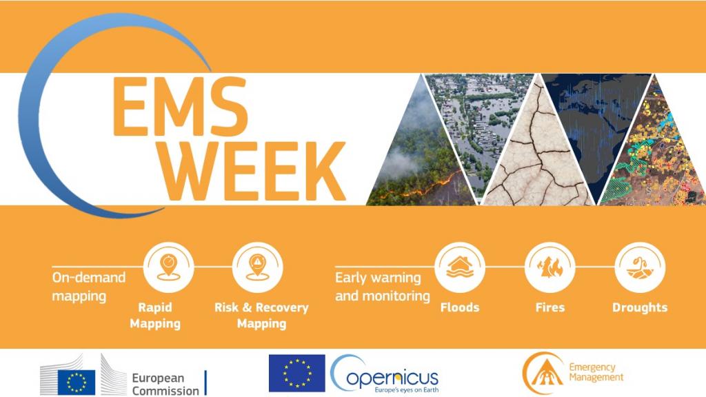 EODC_GmbH's tweet photo. 📢As part of #CEMS innovation, do not miss the #CEMSWeek launch of our Global Flood Monitoring product (#GFM) today at ⏰12:00 PM (CEST)

https://t.co/WO2RkbXtLy 
#JointResearchCenter @EU_Commission #Copernicus https://t.co/s0CcgVPk5h