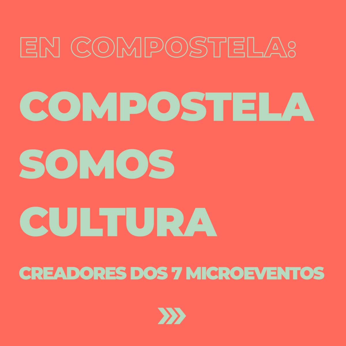 Mocidade_Compos's tweet photo. 📚🎼 Coñece aos próximos protagonistas dos 7 #microeventos de @CompostelaSomos! 🙌 

📽🎨 E estade atentos as súas redes! Hoxe lanzan o primeiro vídeo desta nova edición de #CompostelaSomosCultura!

#mocidade #compostela #CompostelaSomosCultura
#santiagodecompostela https://t.co/fMxjDubgr5