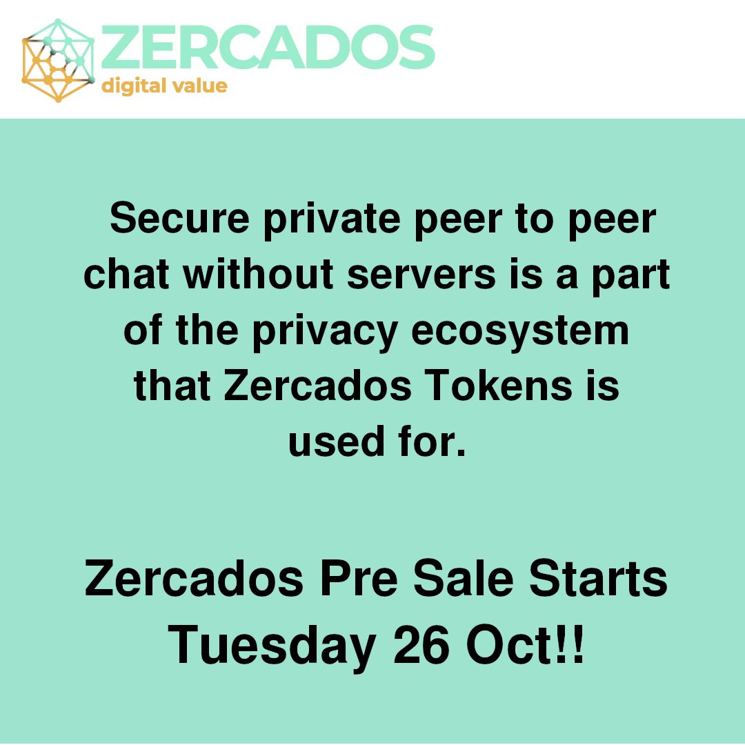Zercados_token's tweet photo. Zercados Token Pre-Sale starts Tuesday!!!

DxSale Link:  https://t.co/R0lwW87aYn

#TokenSale #altcoinnews #altcoin #ido #zercados #ico #ieo #crypto #cryptocurrency #CryptoNews https://t.co/yHcVSHm6TV