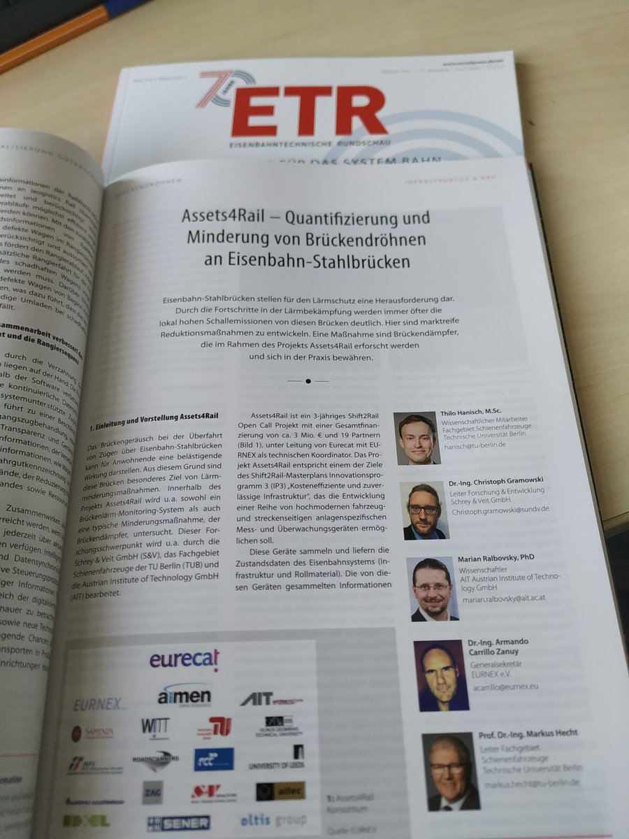 assets4rail's tweet photo. #assets4rail with a new (6 pages) article in the latest ETR Magazin. @erp_news.! https://t.co/PzMQTwpCDJ