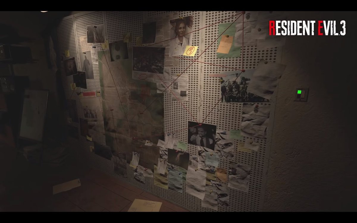 - Jill estaba en su apartamento continuando su investigación privada de los sucesos acaecidos en el incidente de la mansión Spencer, en las montañas Arklay.

Sin embargo, los engranajes del destino tenían otros planes para ella.

De repente, su pared fue derribada por un monstruo