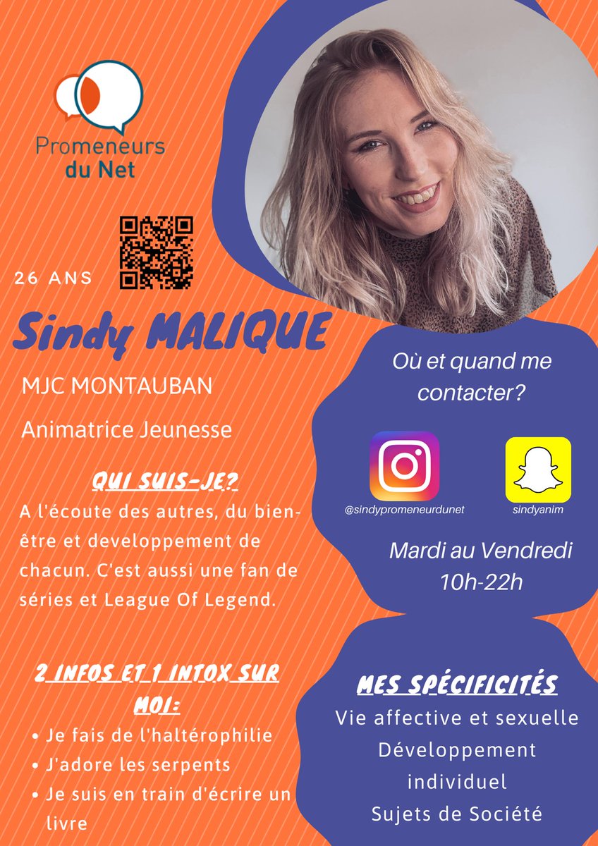 aurorepdn82's tweet photo. C’est parti pour la semaine des pdn 82!! Chaque jour en lumière un ou deux pdn du réseau ! Vous trouverez sur chaque affiche 1 intox glissée dans chaque profil…. Saurez vous reconnaître laquelle de ces informations est fausse ?! À vous de jouer  #pdn #pdn82 #semainedespdn https://t.co/BKUVuUy7Lm