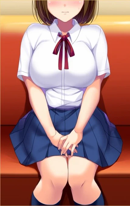 ある事を相談しにきたうぶな娘。 