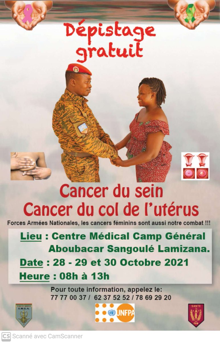 KONE F Nina (@ninafatym) on Twitter photo Allons nous faire dépister, c'est gratuit et nécessaire..
<a href="/benebailou31/">Bénédicte Bailou</a> <a href="/SolangeZongo1/">Solange Zongo</a> <a href="/SamyOuedraogo/">Samiratou Ouédraogo</a> <a href="/Thiomcy/">W. Cécile Yougbaré Th.</a> <a href="/AFEEJ1/">AFEEJ Burkina</a> <a href="/JeanCyrilleBado/">Jean Cyrille BADO</a> <a href="/Arocube13/">Daboné Arthur Armand Arnaud 🇧🇫</a> <a href="/RihanaTraore1/">Rihana Traore</a> <a href="/NicolasMedaProf/">Nicolas Meda</a> <a href="/DJIGUEMDEWendp1/">Nicolas DJIGUEMDE</a> <a href="/MedaNicolas/">Nicolas MEDA</a> <a href="/SANTE_BF/">Ministère Santé et de Hygiène Publique</a> <a href="/santeburkina1/">Ministeredelasantebf</a> <a href="/rochkaborepf/">Roch KABORE</a> <a href="/WGHBurkinaFaso/">Women In Global Health Burkina Faso</a> <a href="/Stevie08yameogo/">Stevie Reine YAMEOGO👩🏫</a> Allons nous faire dépister, c'est gratuit et nécessaire..
<a href="/benebailou31/">Bénédicte Bailou</a> <a href="/SolangeZongo1/">Solange Zongo</a> <a href="/SamyOuedraogo/">Samiratou Ouédraogo</a> <a href="/Thiomcy/">W. Cécile Yougbaré Th.</a> <a href="/AFEEJ1/">AFEEJ Burkina</a> <a href="/JeanCyrilleBado/">Jean Cyrille BADO</a> <a href="/Arocube13/">Daboné Arthur Armand Arnaud 🇧🇫</a> <a href="/RihanaTraore1/">Rihana Traore</a> <a href="/NicolasMedaProf/">Nicolas Meda</a> <a href="/DJIGUEMDEWendp1/">Nicolas DJIGUEMDE</a> <a href="/MedaNicolas/">Nicolas MEDA</a> <a href="/SANTE_BF/">Ministère Santé et de Hygiène Publique</a> <a href="/santeburkina1/">Ministeredelasantebf</a> <a href="/rochkaborepf/">Roch KABORE</a> <a href="/WGHBurkinaFaso/">Women In Global Health Burkina Faso</a> <a href="/Stevie08yameogo/">Stevie Reine YAMEOGO👩🏫</a>