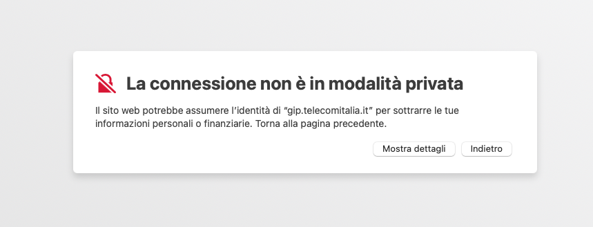 DanielaSchicchi's tweet photo. @TIM_Official il link viene segnalato dal browser! 🙄 https://t.co/YtCbEH2B2p