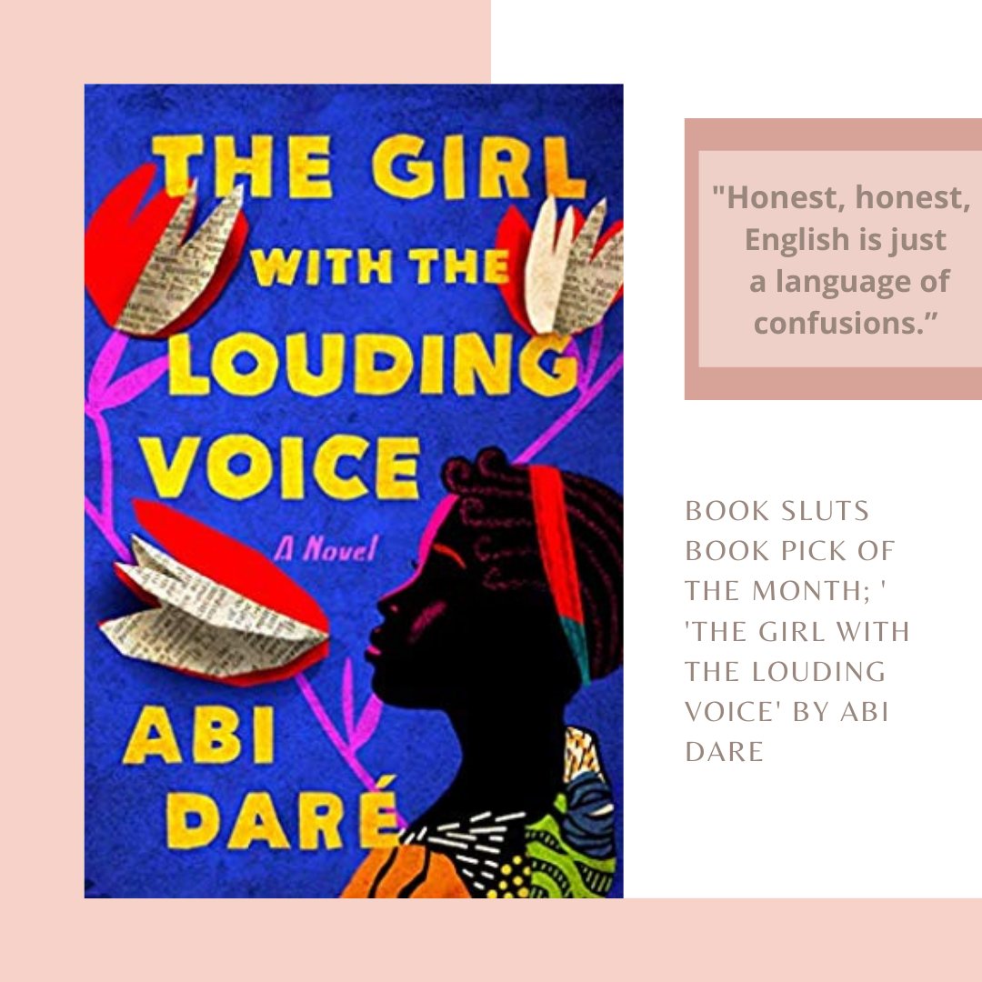 book_tuls's tweet photo. ITS TIME! November's book club pick of the  month has been chosen and I am so excited to say it's 'The Girl with the Louding Voice' by Abi Dare https://t.co/9AdDHIyG9o