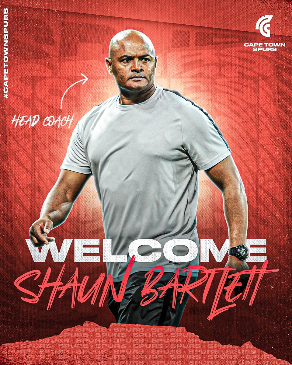CapeTownSpursFC's tweet image. 🔴⚽️ Club announcement | New Head Coach 

Join us in welcoming 𝗦𝗵𝗮𝘂𝗻 𝗕𝗮𝗿𝘁𝗹𝗲𝘁𝘁 to Ikamva! 

Full statement: bit.ly/3vERyuB 

#GladAfricaChampionship 
#CapeTownSpurs #UrbanWarriors