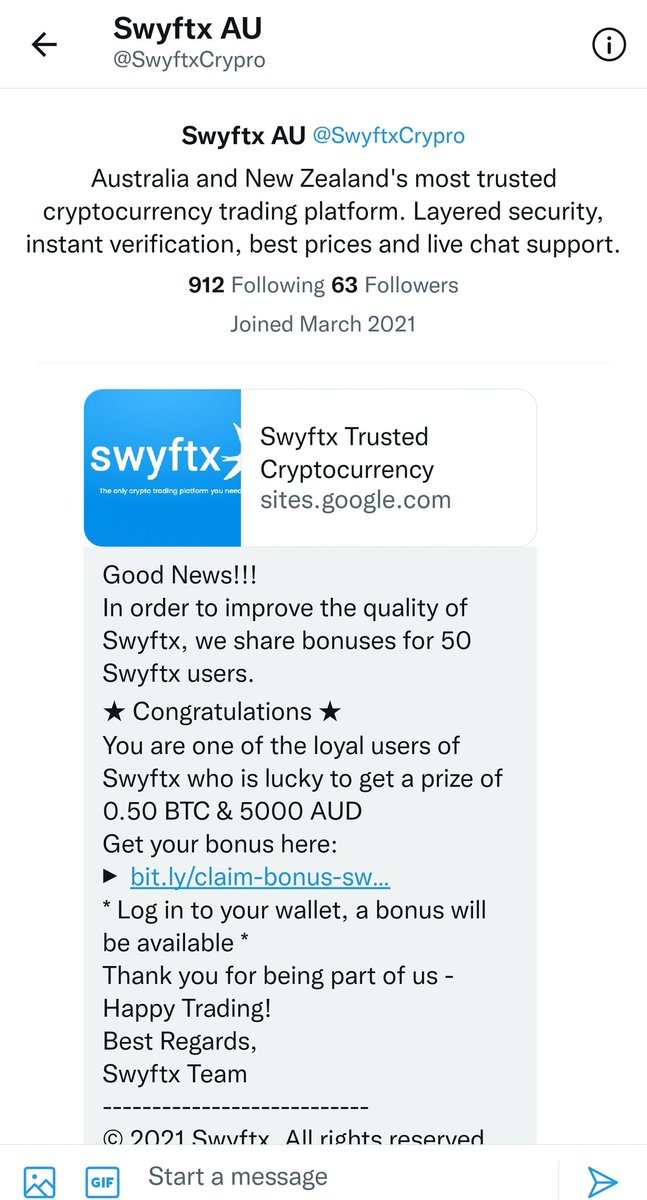 MillerNitro01's tweet photo. @SwyftxAU  https://t.co/pGogq3oPts https://t.co/jqvrahZJk2