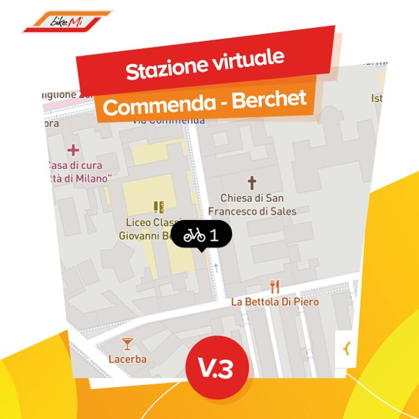 #bikeMiVirtualStation:
Dove si trovano le nuove stazioni virtuali?