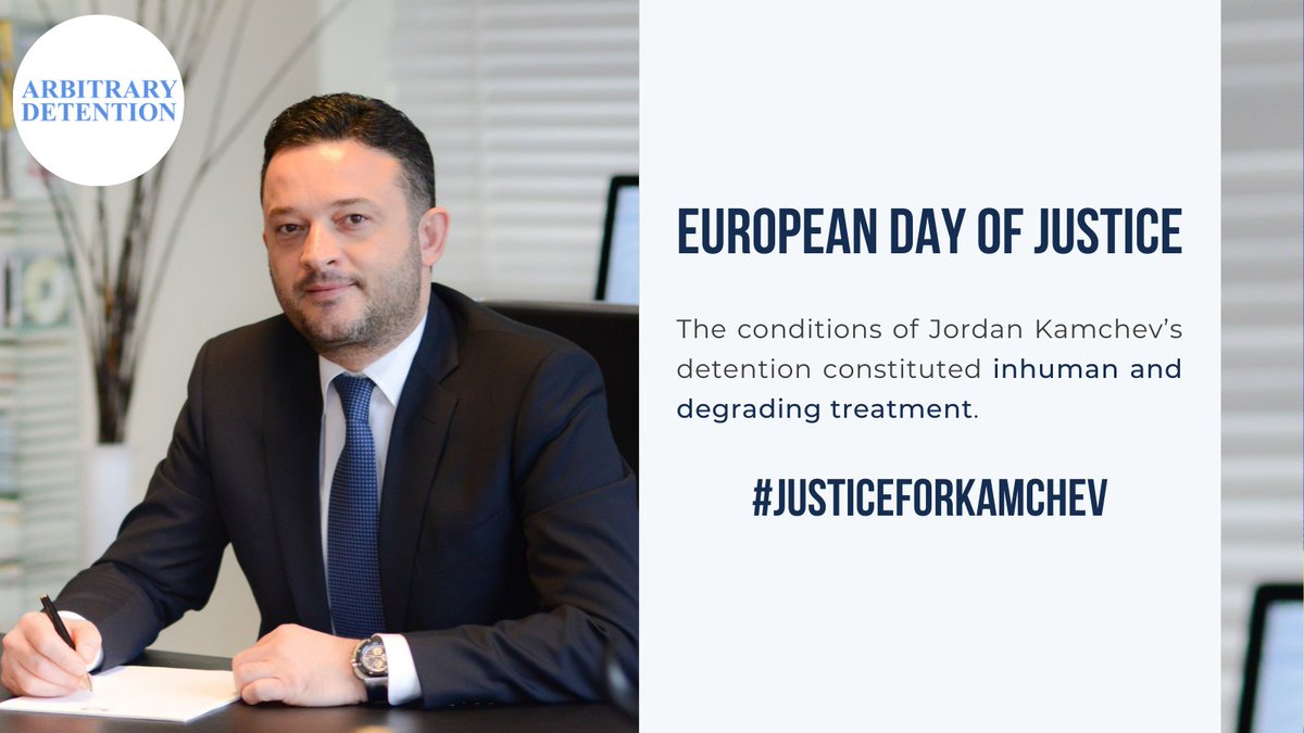 On #EuropeanDayofJustice, read the story of Jordan Kamchev and his arbitrary detention in squalid prison conditions in #northmacedonia. 

Access to justice must be non-negotiable condition for EU accession.

arbitrarydetention.org/jordan-kamchev