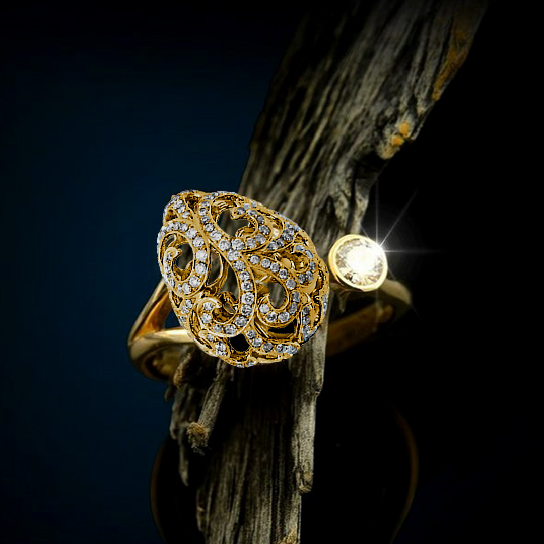 FeiLiuJewellery's tweet photo. How happy would you be to find this sparkle in your Christmas cracker? 🎄 A beautiful diamond exhibiting stunning craftsmanship and diamond brilliance. Unique in design and effortlessly elegant filigree detail inspired by the feminine curves of the exotic orchid flower.

#ring https://t.co/dqq6efdcRO