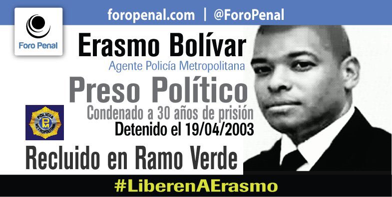 bonypertinezh's tweet photo. "Un recuerdo, un llamado de atención, un ruego por los Policías Metropolitanos injustamente presos desde hace tortuosos diecinueve años"@jpenalver https://t.co/ary63ggLBp