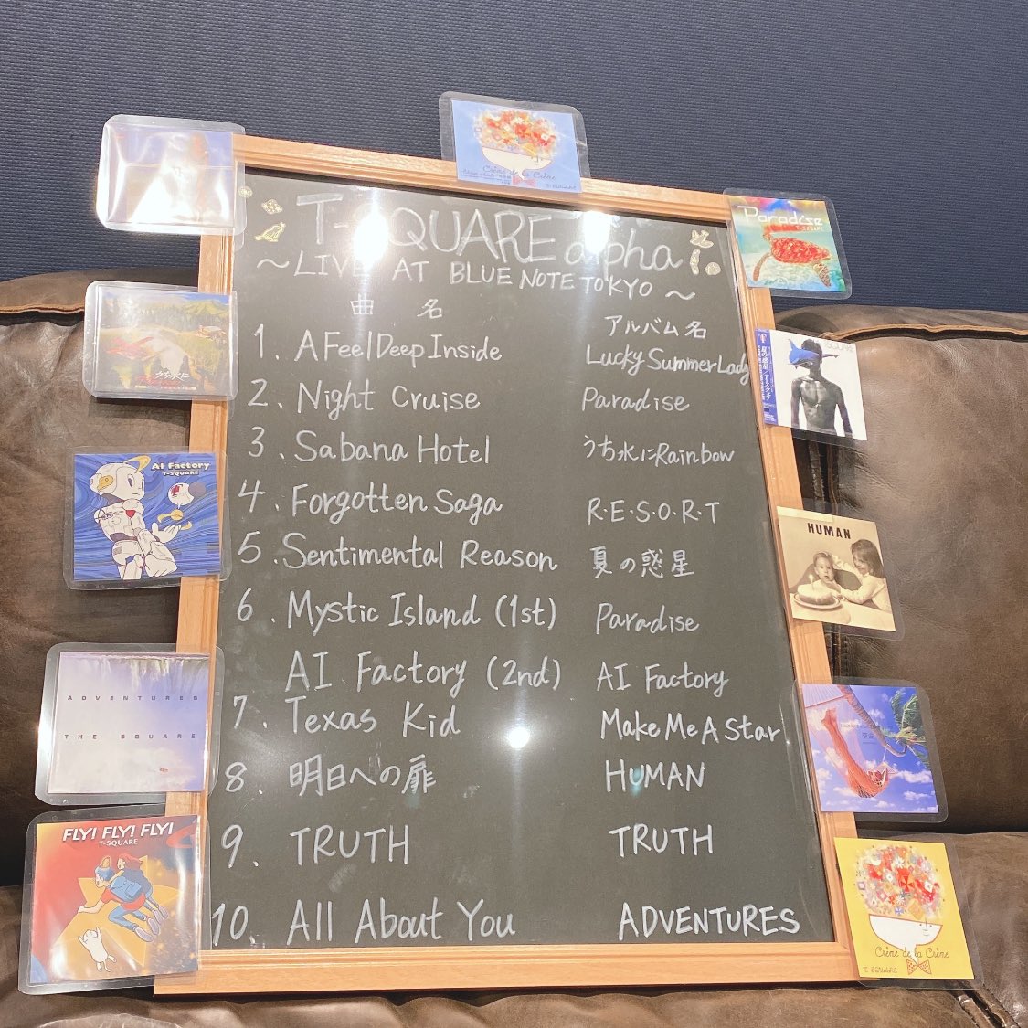 10/23,24 Blue Note Tokyo公演 セットリスト公開！ ⁡ セットリスト 1,A