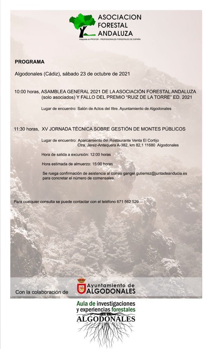 ASOCIACIÓN FORESTAL ANDALUZA tweet media