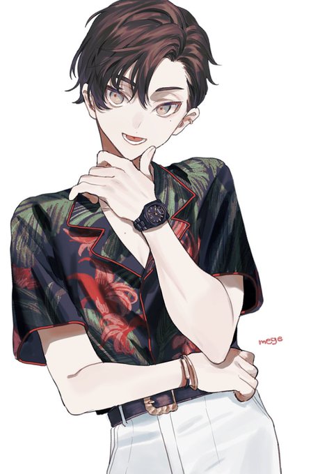 #今年も残りわずかなので今年一番伸びた絵を貼る見た絵描きさんも強制でやる
モテモテの設定のキャラとして作っていたので嬉しかったです! 