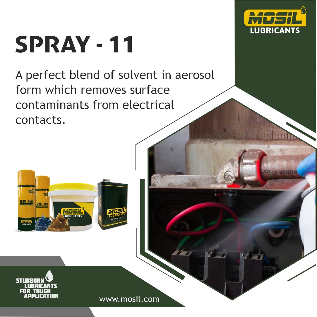 mosillubricants's tweet photo. 🛢️ 𝗠𝗢𝗦𝗜𝗟 𝗦𝗣𝗥𝗔𝗬 - 𝟭𝟭 | 𝗘𝗹𝗲𝗰𝘁𝗿𝗶𝗰𝗮𝗹 𝗖𝗼𝗻𝘁𝗮𝗰𝘁 𝗖𝗹𝗲𝗮𝗻𝗲𝗿-𝗖𝘂𝗺-𝗟𝘂𝗯𝗿𝗶𝗰𝗮𝗻𝘁 
✅ To buy this product, connect with our technical expert at enquiry@mosil.com
✅ 𝗠𝗢𝗦𝗜𝗟 𝗦𝗣𝗥𝗔𝗬-𝟭𝟭 👉 https://t.co/nqR5qbtzz1

#electrical #lubricante https://t.co/X14p3iNOdt