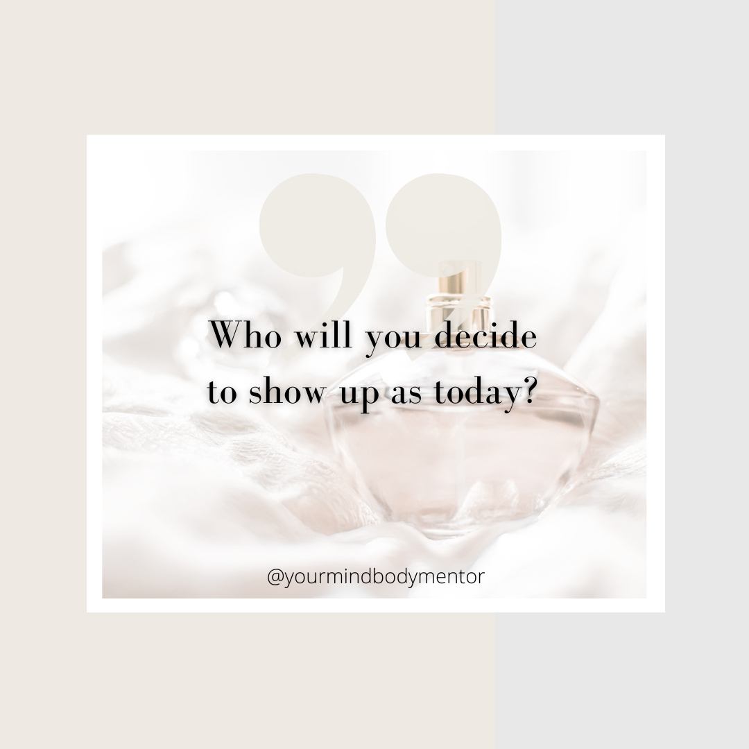 Each and every day you get to choose who you are. 
Fact. 
Tired of being the shy, insecure one? Then don’t be. 
It is all within you to be whoever you want to be. 
Who will you show up as today? ✨