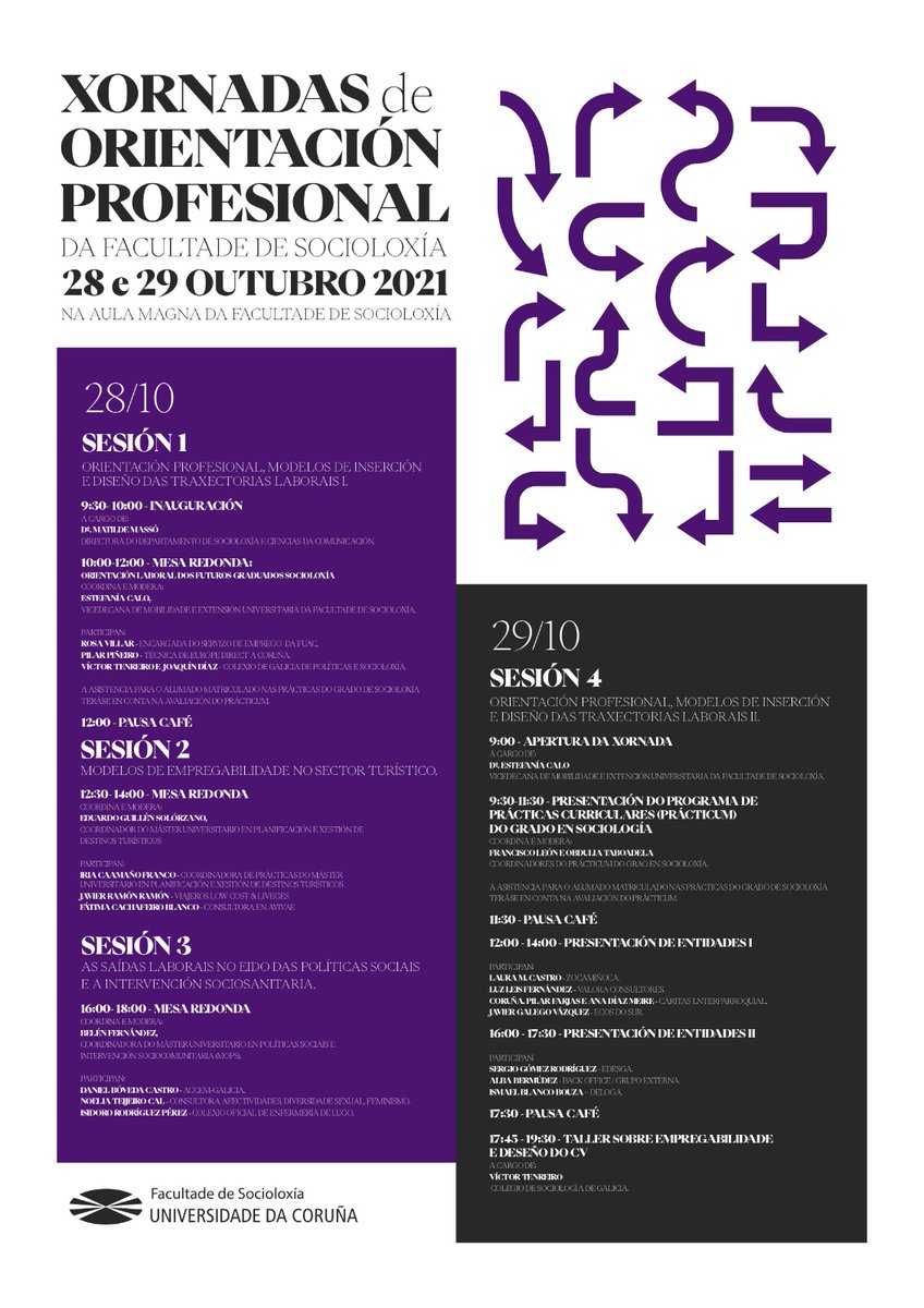 socioloxiaudc's tweet photo. #Xornadas #profesionais #socioloxiaudc https://t.co/70wzz32l1Z