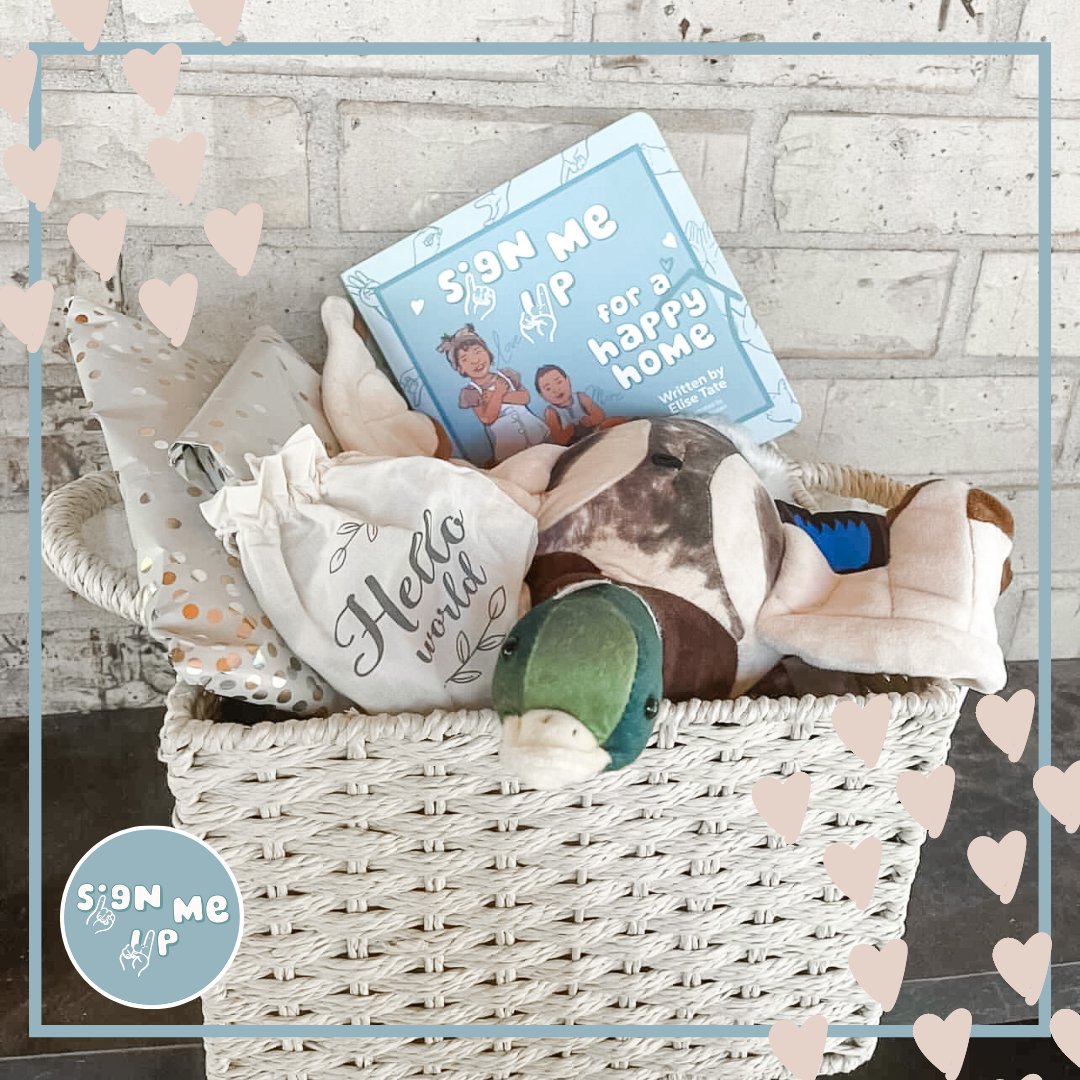 shopsignmeup's tweet photo. Calling all mamas-to-be and friends 🤰🏽🤰🏼🤰🏿! Sign Me Up is perfect for your next baby shower gift 👶🏽🎁📚🍼!

Thank you so much Rebekah (@bekahaking) for sharing this beautiful basket🧺 she created for a friend! We know your mama friend is going to absolutely LOVE it 🥰. https://t.co/RyZZyn4K9D