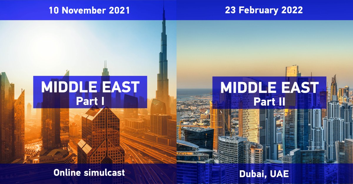 IBISworldwide's tweet photo. Unmissable for leaders of the Middle East aftermarket - part 1 &amp; 2 of IBIS ME. #1 is an online simulcast on 10 Nov and #2 is face to face at Le Méridien in Dubai on 23 Feb. The theme and content flow one into the other. Book now at https://t.co/2wRQbr9v3i https://t.co/zZaHfMsN79