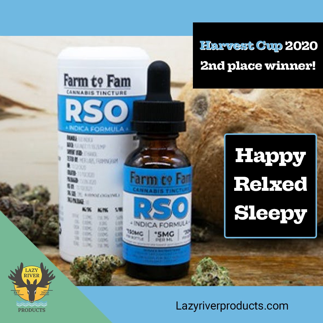 LazyRiverProd's tweet photo. Full spectrum cannabinoid wellness. This Indica RSO Tincture won 2nd Place in the Capsules & Tinctures Category - Harvest Cup 2020!
See what's in stock and more on our website https://t.co/VQP71wxK15
#rso #farmtofarm #lazyriverproducts #lazyriver https://t.co/tf0lWDPEDW