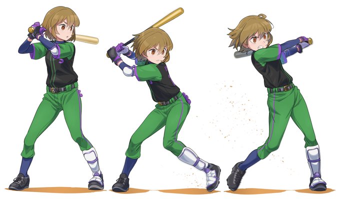 野球イラストのtwitterイラスト検索結果