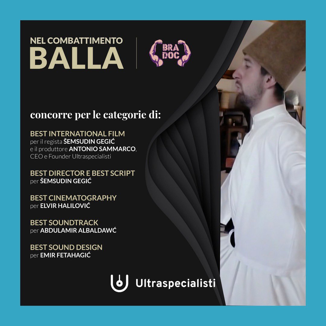 #NelCombattimentoBalla riceve 6 nomination al #BradocFestival, la manifestazione brasiliana dedicata al #documentario. Da oggi fino al 29 potrai vedere e votare su YouTube il film, prima produzione #US con il contributo incondizionato di <a href="/RocheItalia/">Roche Italia</a> 👉 youtu.be/DsONOgXQ6as