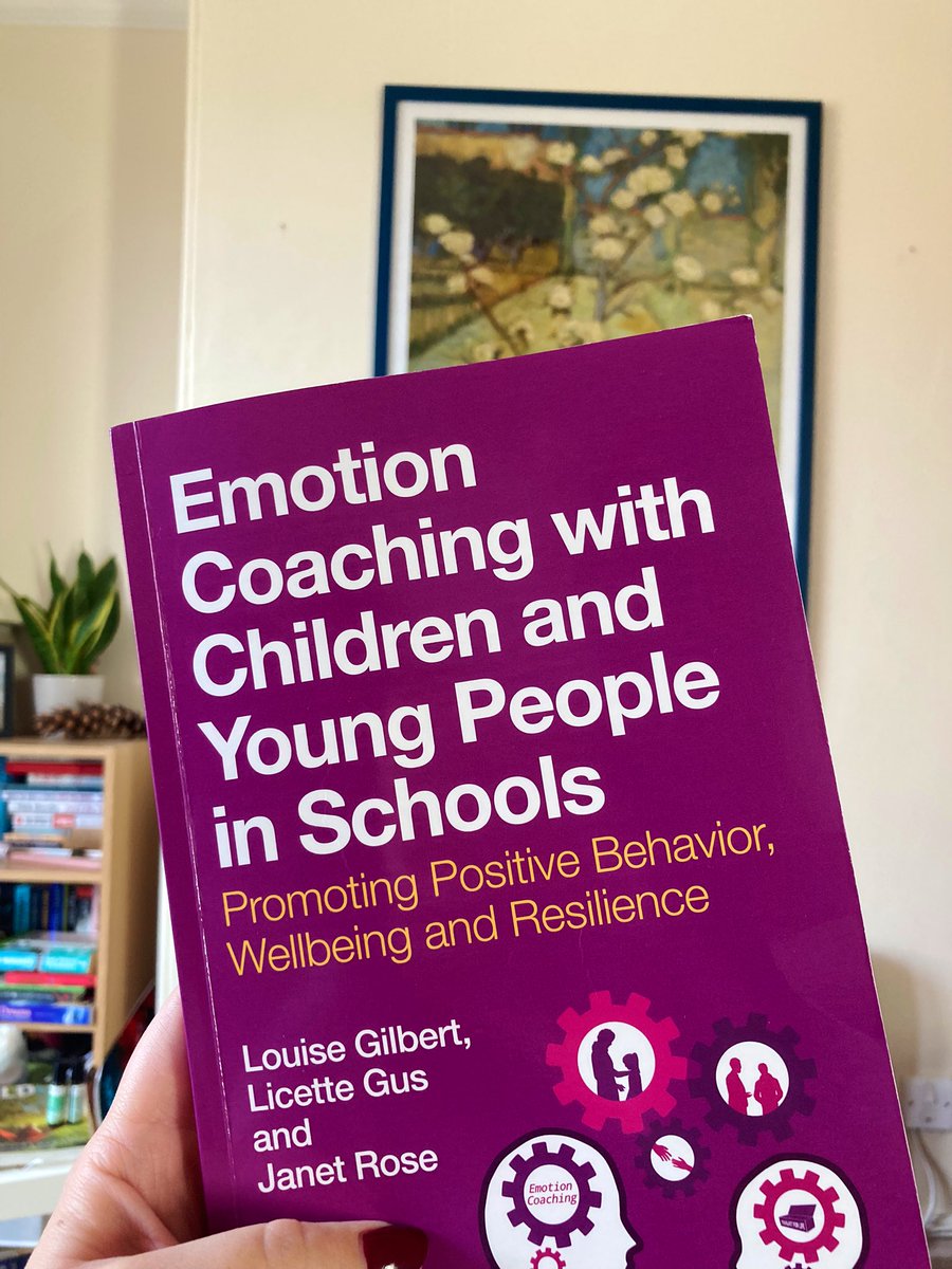 Read through this book on the sofa this morning. Excellent end quote - “Emotions are the glue and gunpowder of human social relations. Emotion Coaching makes the glue stronger and the gunpowder less explosive.”