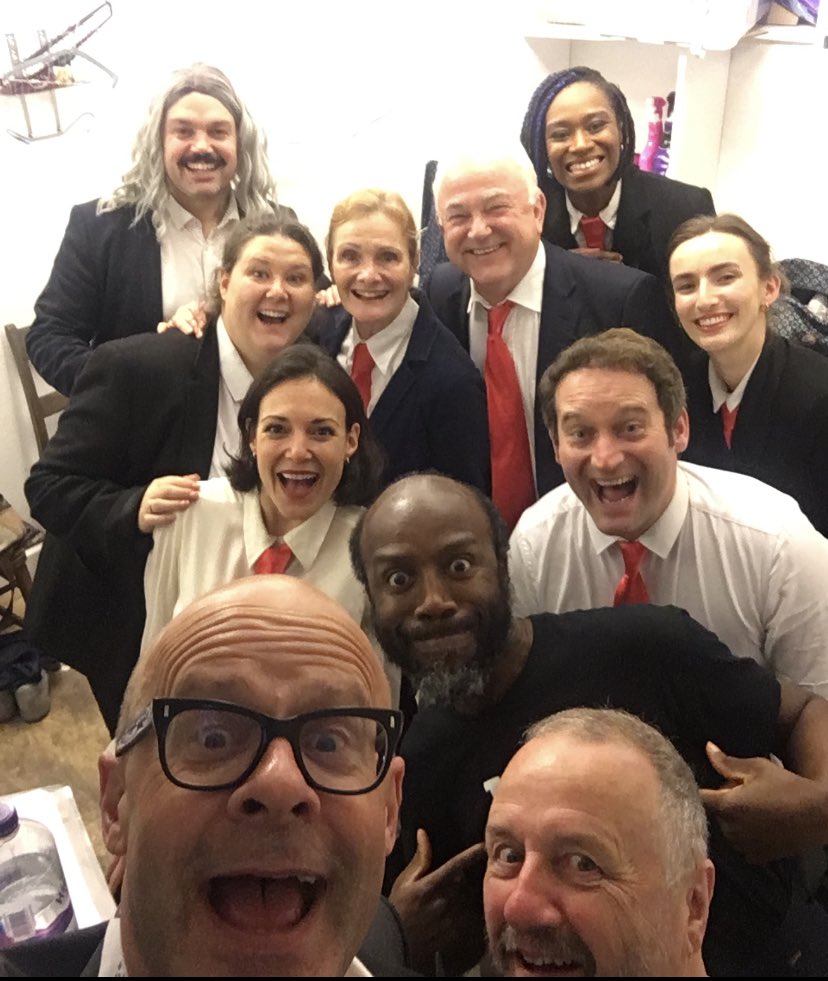 Incredibly that’s me back left as Tony #Blair not Wagner #Xfactor A brilliant couple of weeks with lovely people and 3 hugely funny wip performances <a href="/ParkTheatre/">Park Theatre</a> MAKE NEW THINGS. <a href="/CassiopeiaBA/">Cassiopeia Berkeley-Agyepong</a> @JennaBoydUK <a href="/fentonstevens/">Mike Fenton Stevens💙</a> <a href="/SophiaAmelia/">Sophia Tyndall-Bristow</a> <a href="/MarieLawrenceUK/">Marie Lawrence</a> <a href="/garytra/">Gary Trainor</a> <a href="/HarryHill/">Harry Hill</a> #Musical