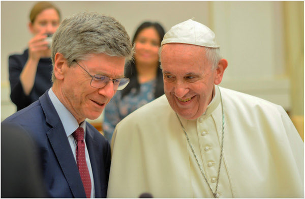 EdwardPentin's tweet photo. #PopeFrancis has appointed Jeffrey Sachs, the architect of the UN’s Sustainable Development Goals, as a member of the Pontifical Academy of Social Sciences. A Keynesian economist, Sachs is also a population control advocate, China apologist and supporter of @BernieSanders https://t.co/7Evgmwdw0Q