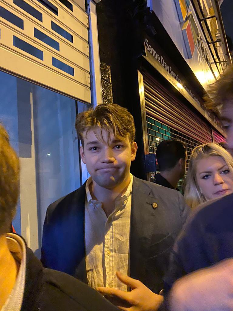 My sister <a href="/SDu_xo/">Sophie</a> and I were racially abused by this guy in the queue for <a href="/InfernosLondon/">Infernos London</a> on Saturday night. If anyone knows who he is, please can you let me know?