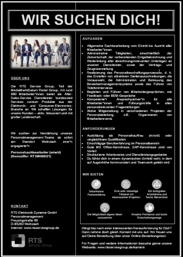 TecInStore's tweet photo. Wir suchen zur Verstärkung unseres Personal-Teams ab sofort am Standort Wolnzach eine*n engagierte*n Personalsachbearbeiter (m/w/d). Interesse? Dann freuen wir uns auf Deine Bewerbung über unser Online-Bewerbungstool 👉 https://t.co/LJCPiTaVoq https://t.co/Wv5Xuqv4tO