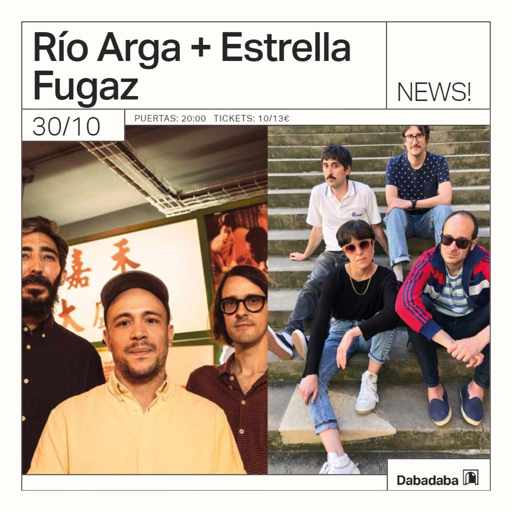 Y el sábado en @DabadabaSS 

+@EstrellaFugazi