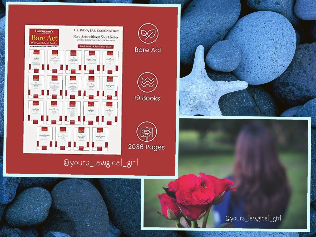 _Lawgical_Girl_'s tweet image. Agar hum Lawyers ko impress karna cahte ho.... 
Hume 🤢Gulab🌹 nhi 😍BareAct📖 se propose karo..... 😉 🔗#lawyer #bareact