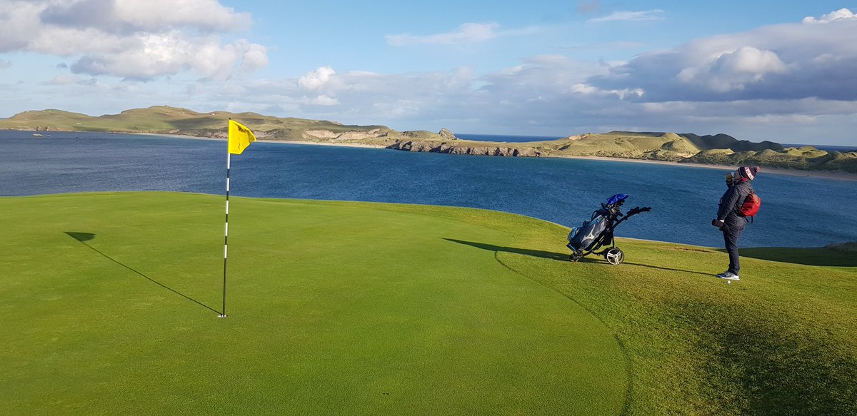pcwain's tweet photo. Played 9 holes @DurnessGolfClub yesterday. What a fantastic course. Well worth the trip up to the North West Coast of Scotland. It is brilliantly maintained by the greenkeeper @alidurness. The greens were excellent. I will be a regular visitor in the future. https://t.co/S3lMsxeQEh