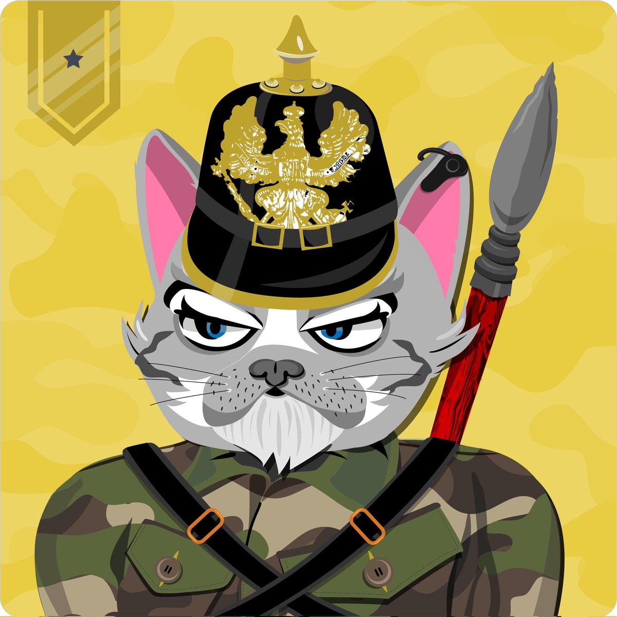 markhawkins13's tweet photo. For #MadCatMonday I thought I'd post a throwback to my embarrassing teen phase where I thought #battlebrigade were cool for a week. https://t.co/Wg7SIZmeeR