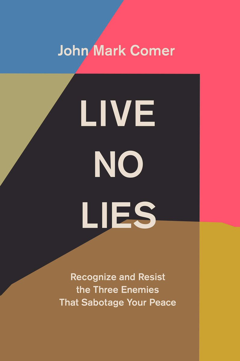 laurambarringer's tweet image. GIVEAWAY! Follow, like, and retweet for a chance to win LIVE NO LIES: RECOGNIZE AND RESIST THE THREE ENEMIES THAT SABOTAGE YOUR PEACE by @johnmarkcomer. We’ll select a random winner/follower on Thursday! USA only, please. Good luck! :) #giveaway #book #booktwitter