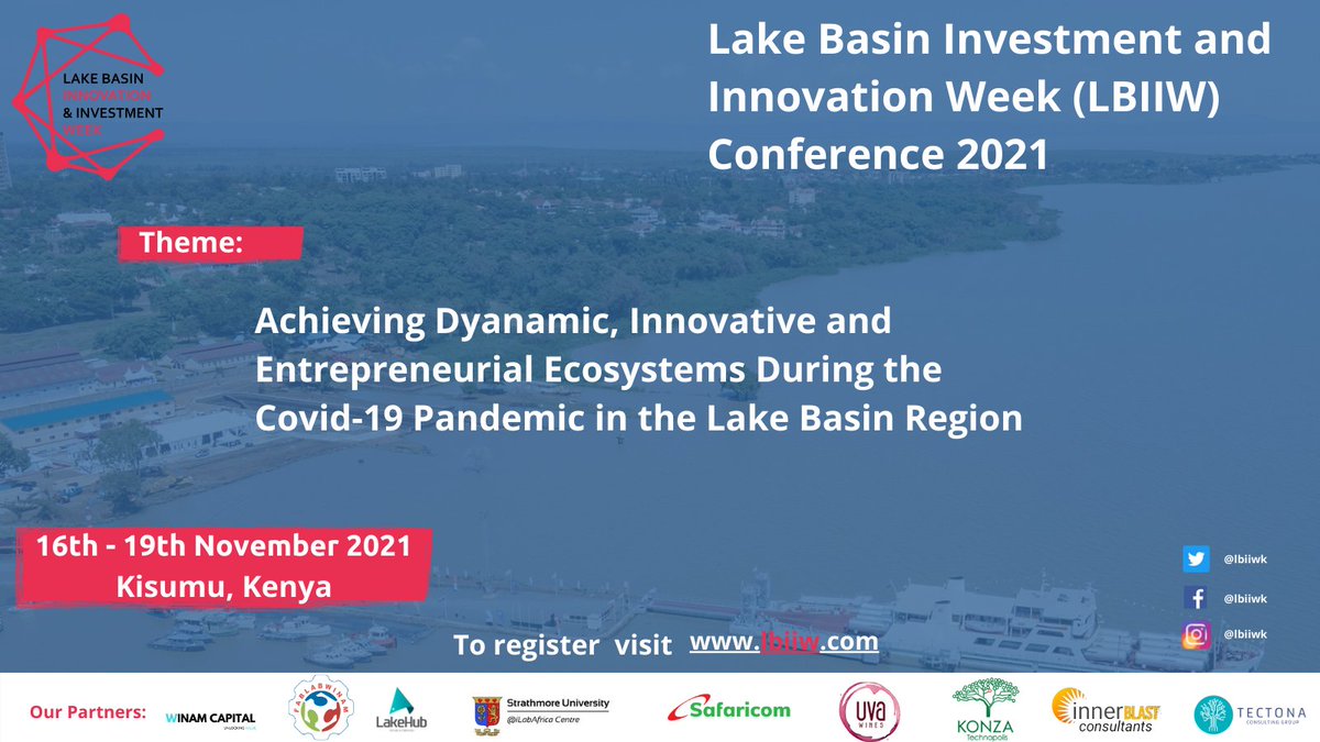 lbiiwk's tweet photo. If you are looking to grow your business post Covid-19 pandemic, expand your network and upscale your customer base, then you can not miss this year's #lbiiw2021 Conference.
Register Now by visiting https://t.co/knkBTP6YHj
@FablabWinam 
@winamcapital 
@LakeHub 
@SBSKenya https://t.co/R5C4bPfW7M