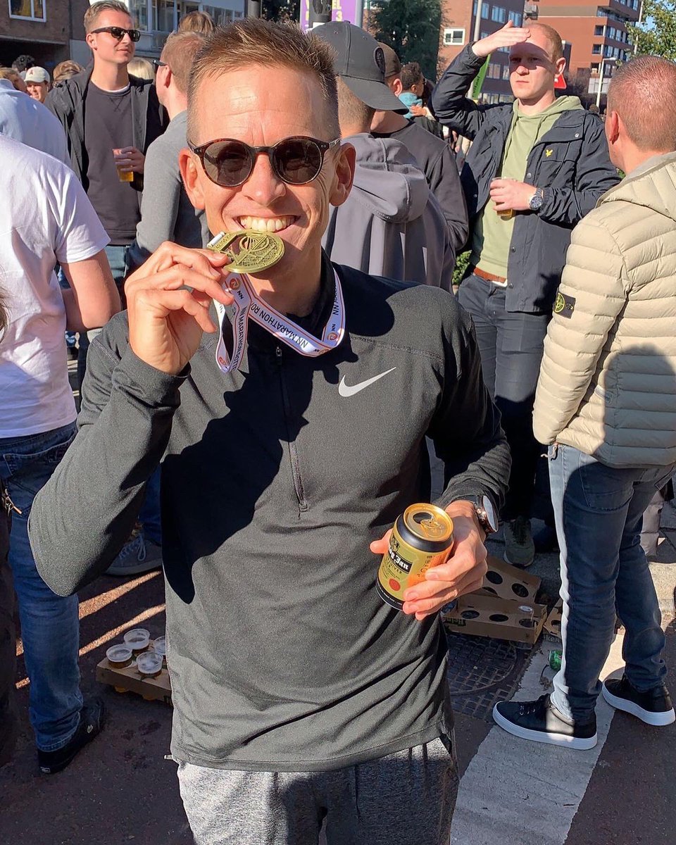 Robinmvm's tweet image. Primeur op de Rotterdam marathon en wat een mooie ervaring! Wordt met recht  #demooiste genoemd! Oh ja, toch ook wel trots op de tijd van 03:25:58 🔥