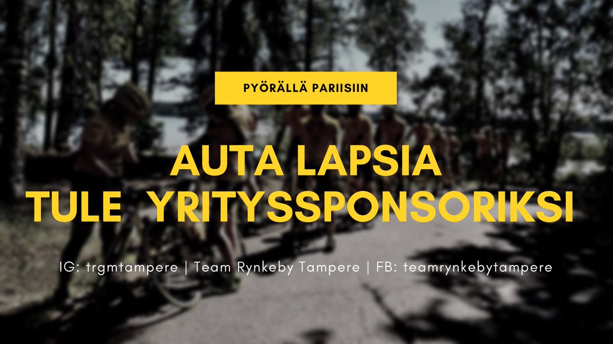 ♻️-tutkijana tiedän, kuinka vaikeaa on saada rahoitusta työlleen. ”Rynkkisläisenä” voin välillisesti  tukea #syöpä tutkijoita, jotta heidän tärkeä työ jatkuisi. Sponsoroinnilla autetaan monin eri tavoin syöpäsairaita lapsia 💛 #hyväntekeväisyys #pientenpuolella <a href="/KirsiParssinen/">Kirsi Pärssinen</a>