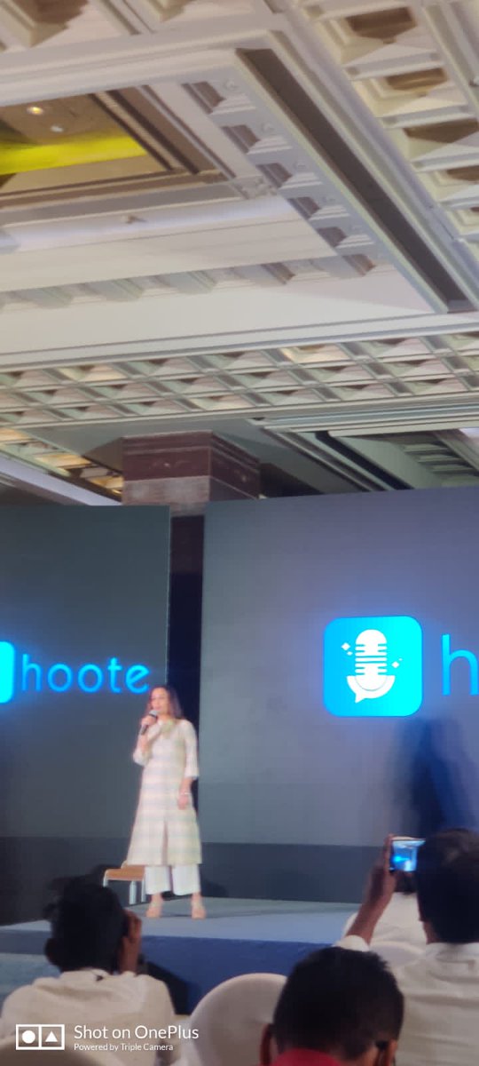 ytensionoffl's tweet photo. @soundaryaarajni Ma'am Speech at #HooteAppLaunch 😍👍
#HooteApp
#Hoote https://t.co/06no7K3IQW