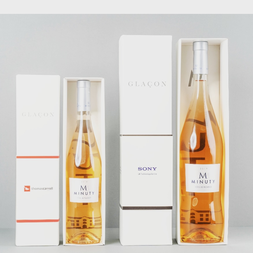 We are working with <a href="/Glacon_Minuty/">Glaçon</a> again this year to bring your customers and colleagues the best Rose wine ready for Xmas. Add a personalised message to say thank you as well as your Company logo. Contact info@finderskeepersuk.com 
#NothingQuiteLikeChristmas #chateauminuty
