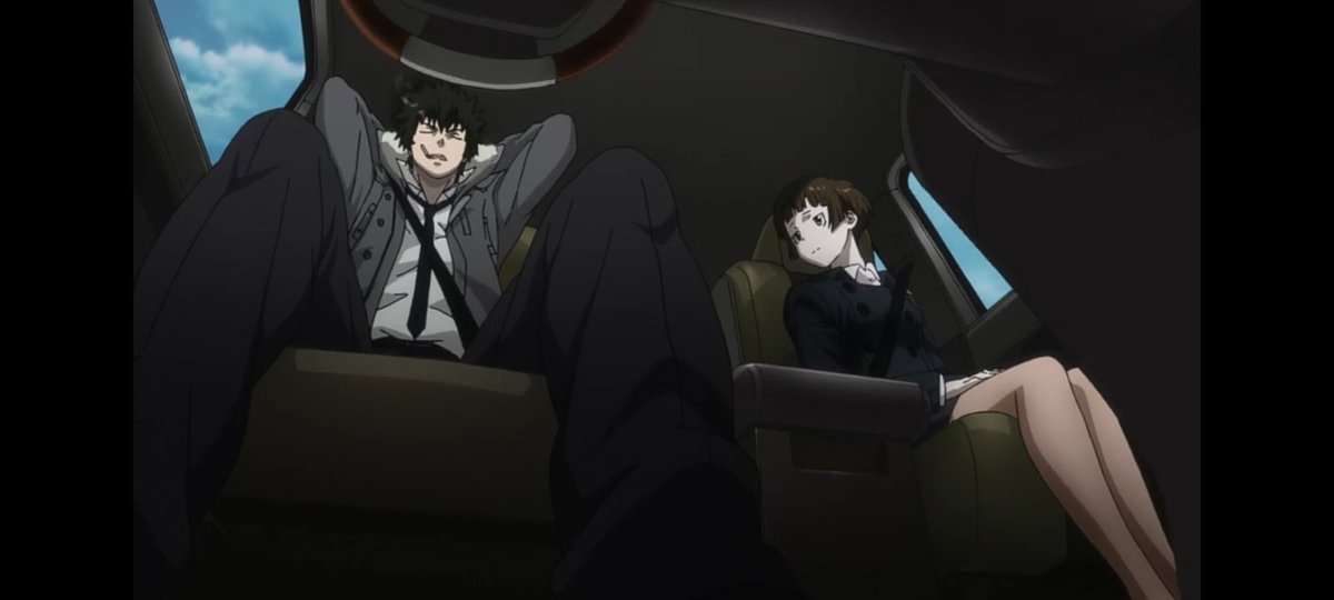 Ушко из психо. Ушко из психо. Ушко из психо. Психопаспорт 3 / psycho-pass 3. Кагари сан.