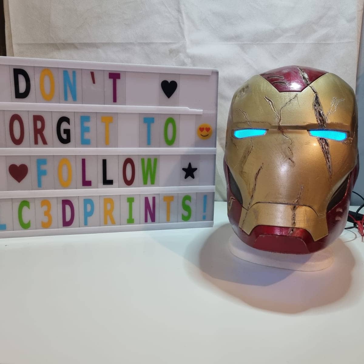 LC3DPRINTS's tweet photo. #3dprints #3dprinting #3dprintable #3dprintinglife #3dprintingcommunity #ironman #ironmanmark85 #ironmanmark85battledamage #battledamage #cosplay #ironmancosplay https://t.co/0RTUp6sApn