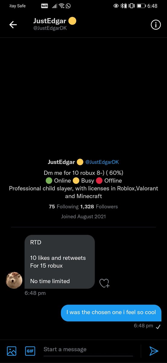 DisguisedCacti's tweet photo. HELPPP @EnchantedMoonl1 @bLo0piz @tingtingbulan #robux #rebex #WEEEE #HELPME #creamcheesepuffs https://t.co/N5VSqYMy8K