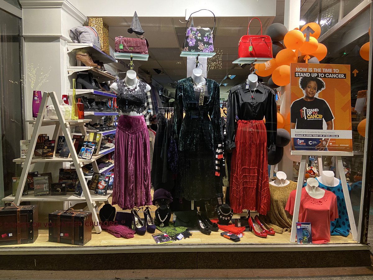 CRUKsouthport's tweet photo. Hocus Pocus! Halloween inspired goodies are in store now. #thisissouthport #spookport #spookporthalloweenfestival #lordstreetsouthport #lordstreet #hocuspocus #halloweenwindow #halloweenwindowdisplay https://t.co/xoWlpbYJ70