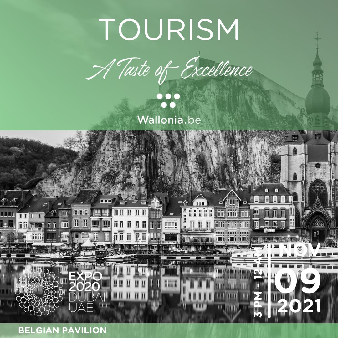 Tuesday, November 9, the ✨TOURISM✨sector will be in the Spotlight and we will have the pleasure of taking you on a trip from the @BEpavilion2020  on the @expo2020dubai 
Find out more on the secrets of Wallonia!
Subscribe now  via THIS LINK 
➡ linktr.ee/awexuae

#expo2020