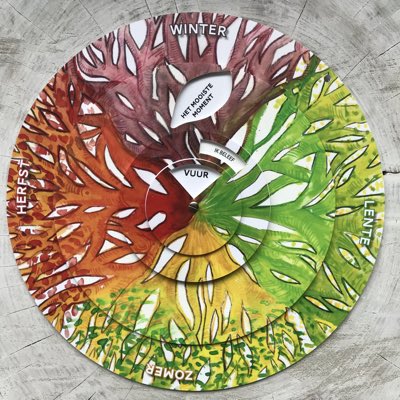De Verhalencirkel editie 2021, stralende kleuren, extra stevig dik materiaal, luxe uitvoering, wordt geleverd in handbedrukte doos  #nieuweprofielfoto