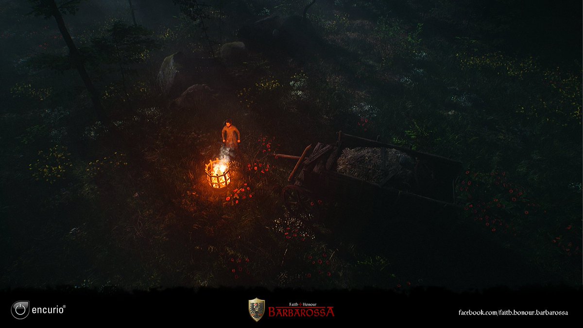 FaithHonorGame's tweet photo. The last things have been put away. Night has fallen and with it a new day. We can now look at the stars and search for further answers. What do you think of our night mood? 
@madewithUnreal #indiedev #indiegame #gamedev #RPG #medieval #MondayMood https://t.co/aAfOy7eF52