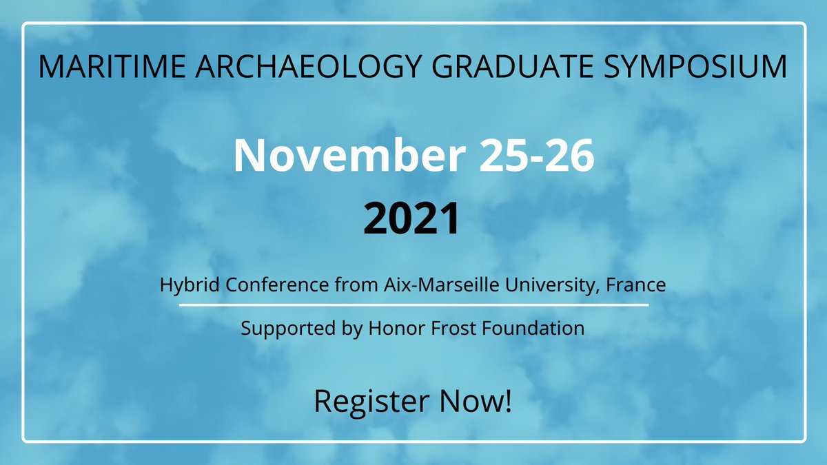 MagSymposium's tweet photo. Only a few weeks left for MAGS 2021! Want to be part of this exciting event?
Register at https://t.co/Ukyx7Ue4ZW
Held by Aix-Marseille University
Supported by Honor Frost Foundation https://t.co/v8ZIltQvGS